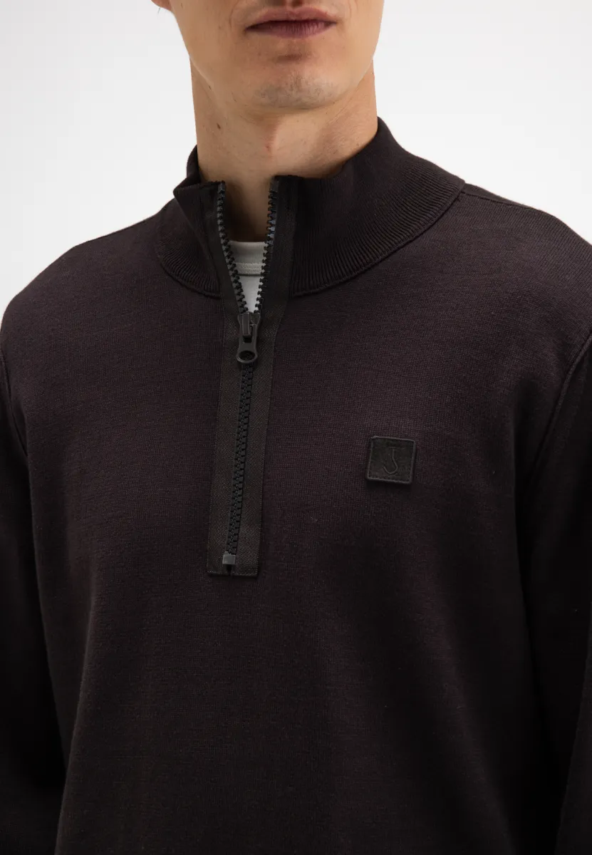 butcher-of-blue-clifden-co-half-zip-m2616053-694-topaz-brown-creme-5 BUTCHER OF BLUE-Clifden Co Half Zip-M2616053-694 Topaz Brown-CREME