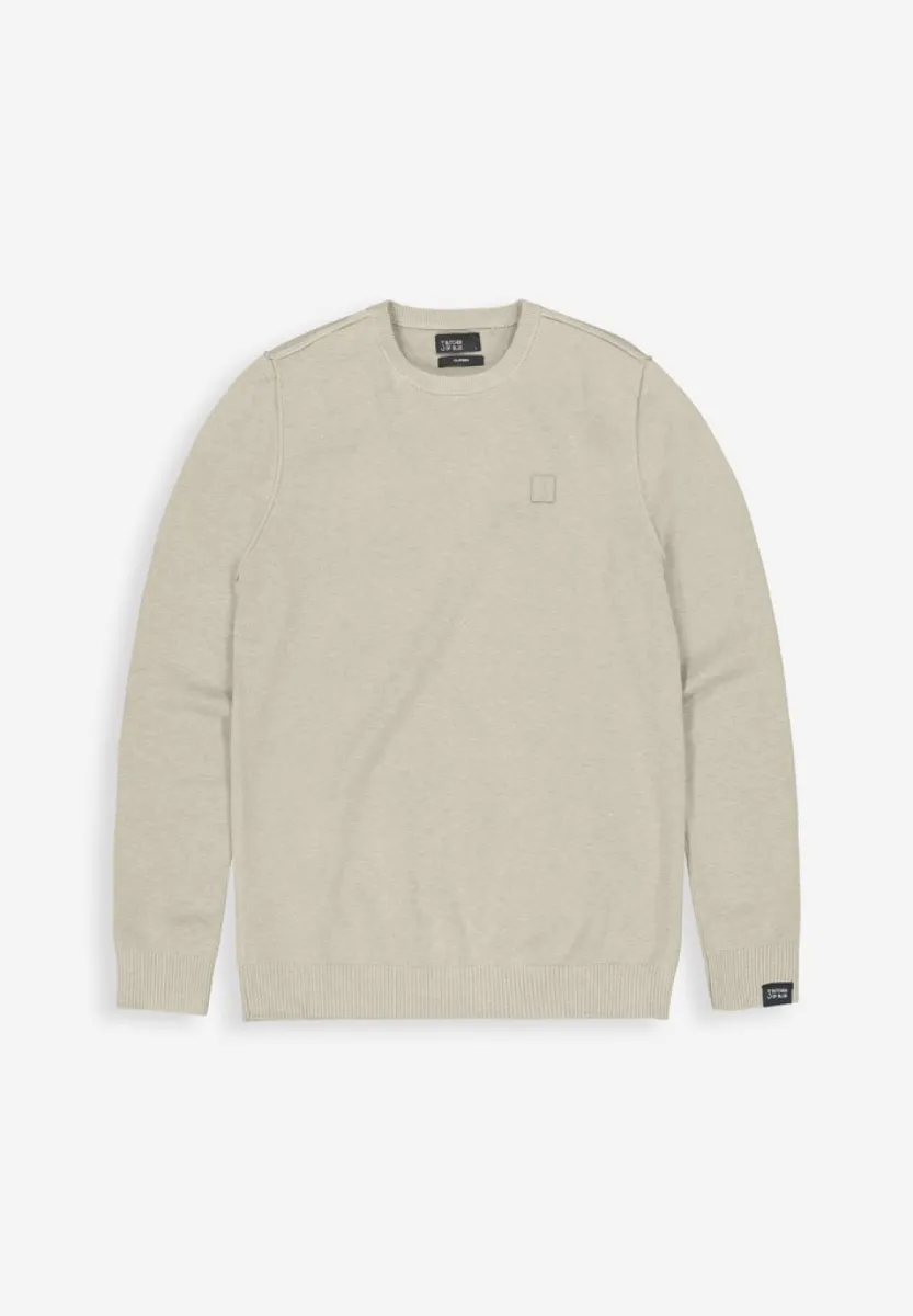 BUTCHER OF BLUE-Clifden crew-M2626101-697 Lt. sand-ZAND
