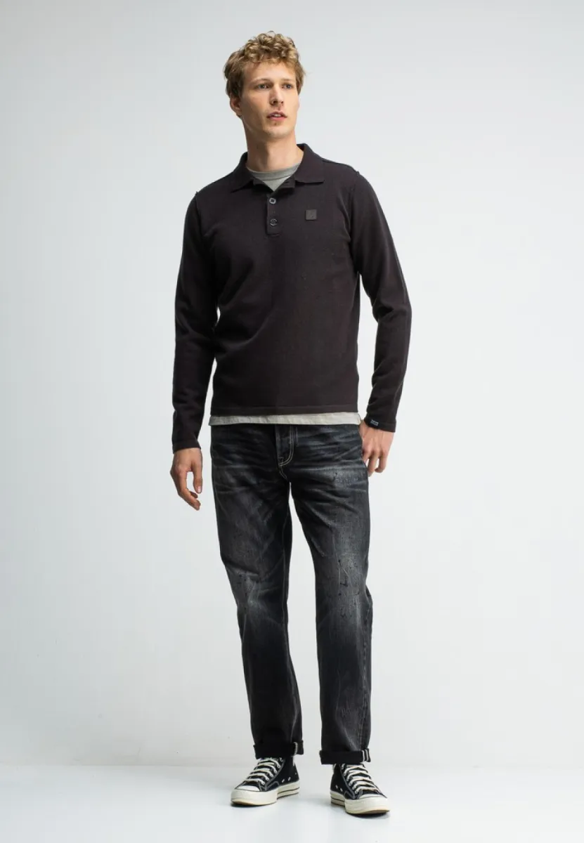 butcher-of-blue-clifden-polo-m2626102-694-topaz-brown-bruin-2 BUTCHER OF BLUE-Clifden polo-M2626102-694 Topaz brown-BRUIN