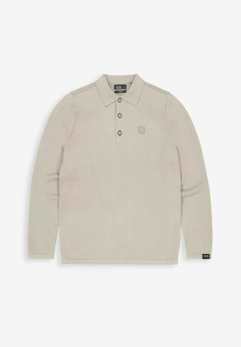 BUTCHER OF BLUE-Clifden polo-M2626102-697 Lt. sand-ZAND