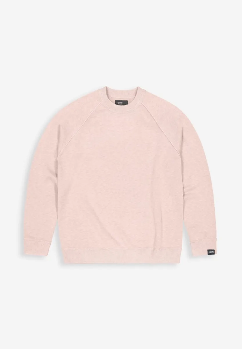 BUTCHER OF BLUE-Clifden sweat crew-M2626104-516 Frozen berry-ROOD