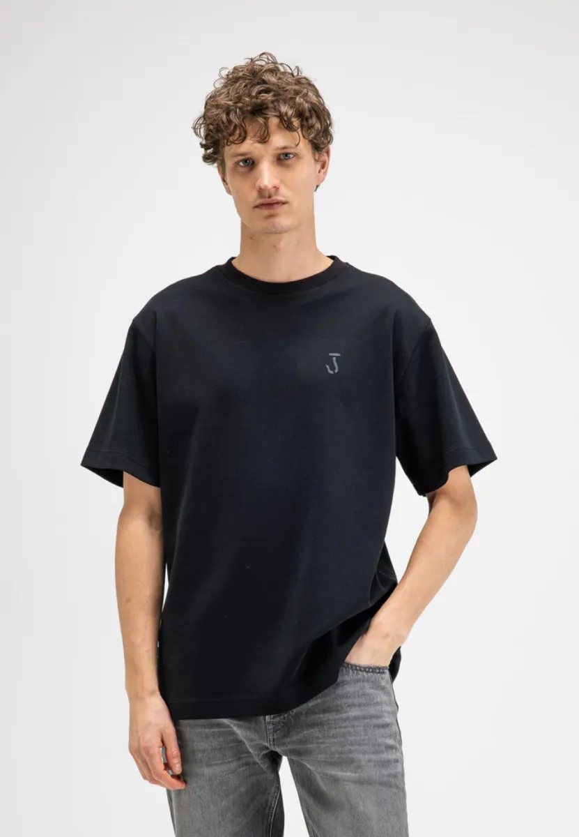 BUTCHER OF BLUE-Mercer Loose Tee-M2622003-998 Montego Black-BLACK