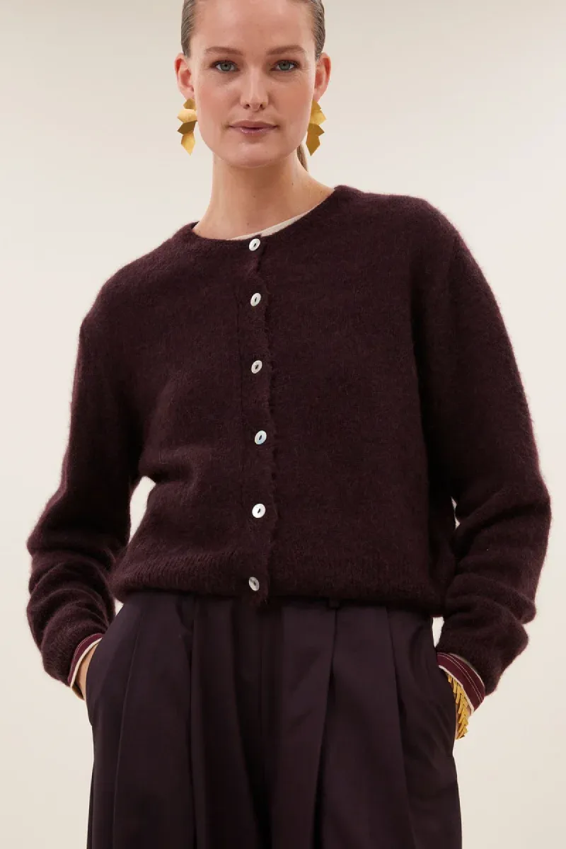by-bar-cleo-cardigan-26414007-1343-deep-wine-rood-1 By-bar-cleo cardigan-26414007-1343 deep wine-ROOD
