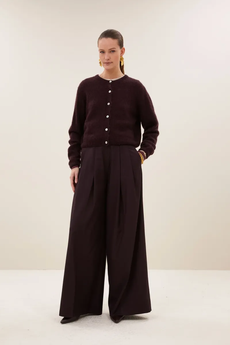 by-bar-cleo-cardigan-26414007-1343-deep-wine-rood-2 By-bar-cleo cardigan-26414007-1343 deep wine-ROOD