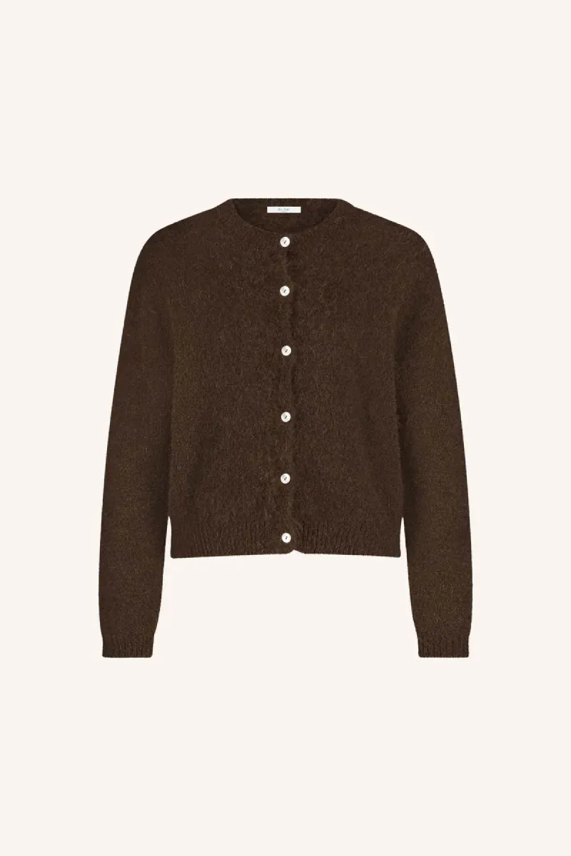 By-bar-cleo cardigan-26414007-787 deep brown-ZAND