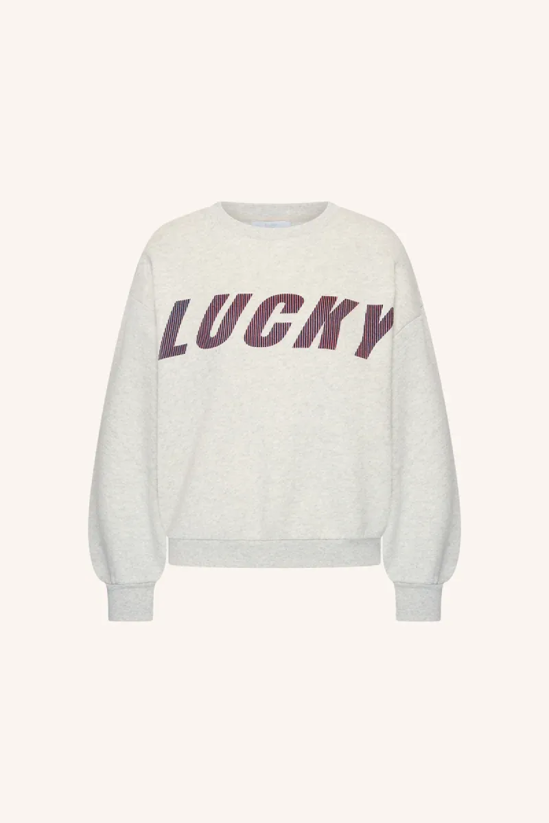 By-bar-lili speed sweater-26418908-815 light grey melange-LICHT-/PAREL GRIJS