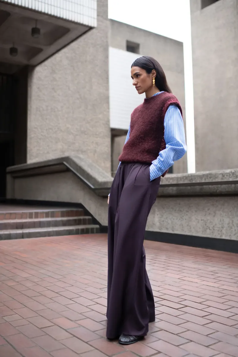 by-bar-sef-pants-26418034-320-dark-wine-rood-1 By-bar-sef pants-26418034-320 dark wine-ROOD