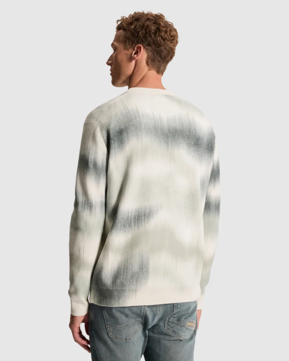 cast-iron-crewneck-regular-fit-cotton-blend-ckw2608304-7555-wit-2 CAST IRON-Crewneck regular fit cotton blend-CKW2608304-7555-WIT