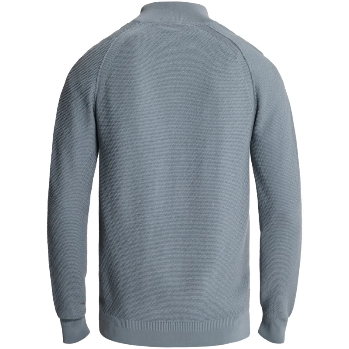 cast-iron-half-zip-collar-slim-fit-cotton-ease-ckw2608302-5146-blue-mirage-blauw-1 CAST IRON-Half zip collar slim fit cotton ease-CKW2608302-5146 Blue mirage-BLAUW
