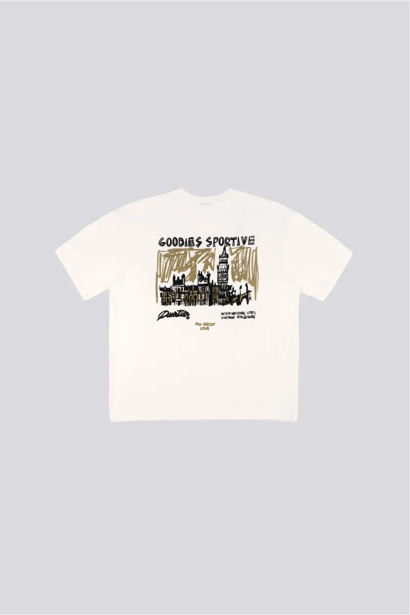 Goodies Sportive-London white tee-LWT26-White-WIT