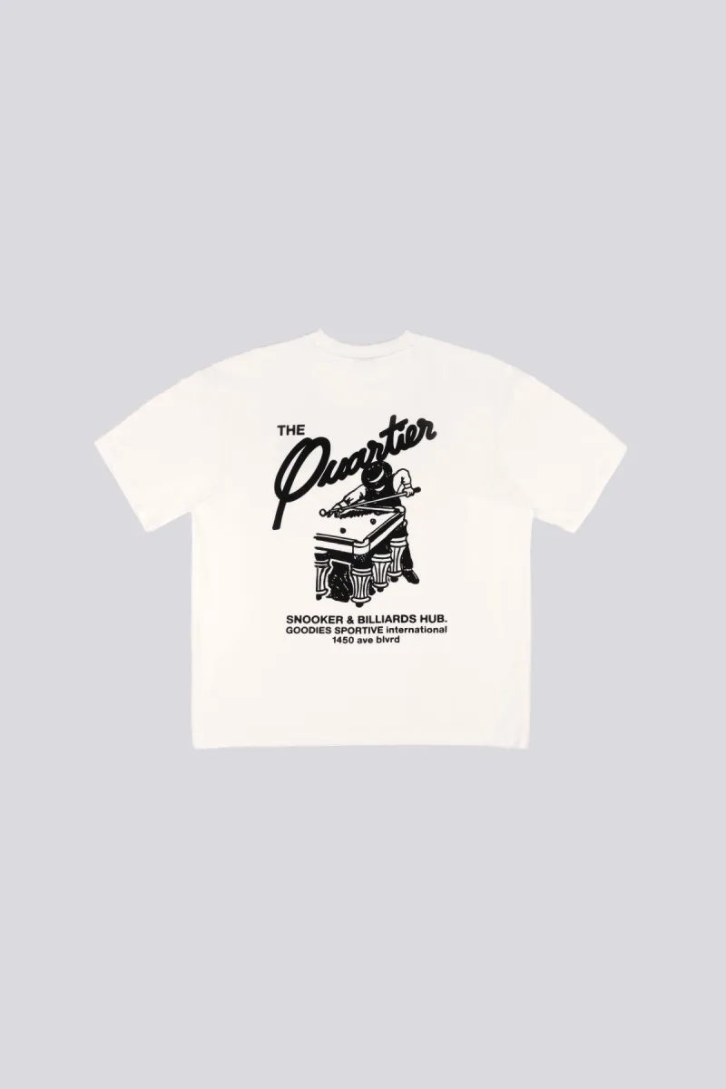 Goodies Sportive-Snooker white tee-SWT26-White-WIT