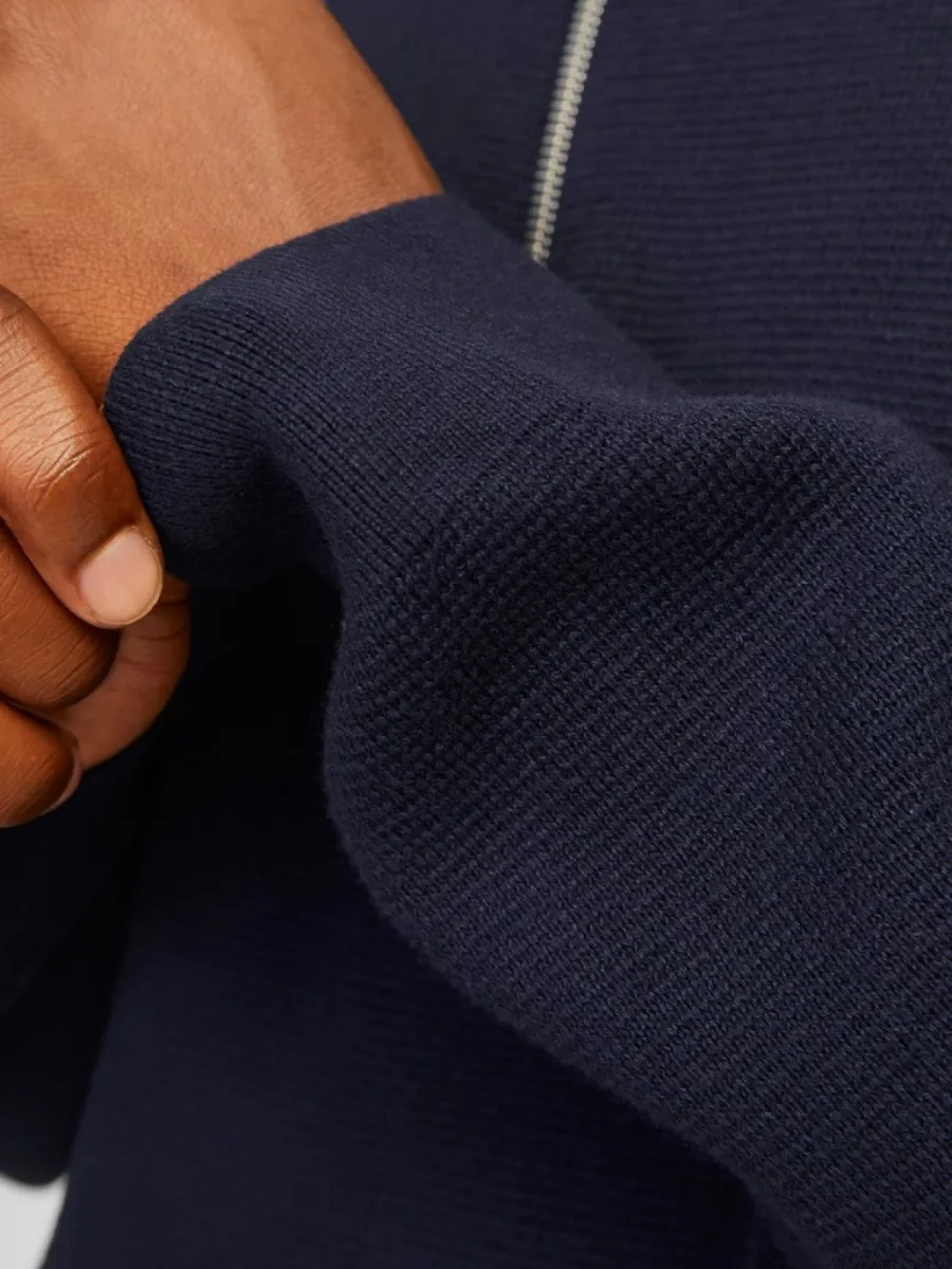 jack-jones-jprblamilano-stitch-knit-half-zip-s-12259664-night-sky-marine-4 JACK & JONES-JPRBLAMILANO STITCH KNIT HALF ZIP S-12259664-Night sky-MARINE