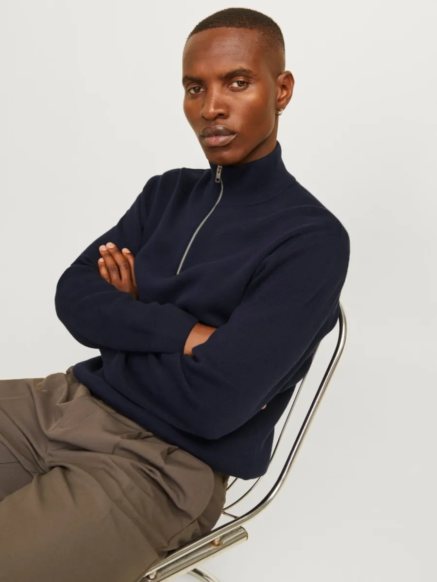 jack-jones-jprblamilano-stitch-knit-half-zip-s-12259664-night-sky-marine-6 JACK & JONES-JPRBLAMILANO STITCH KNIT HALF ZIP S-12259664-Night sky-MARINE
