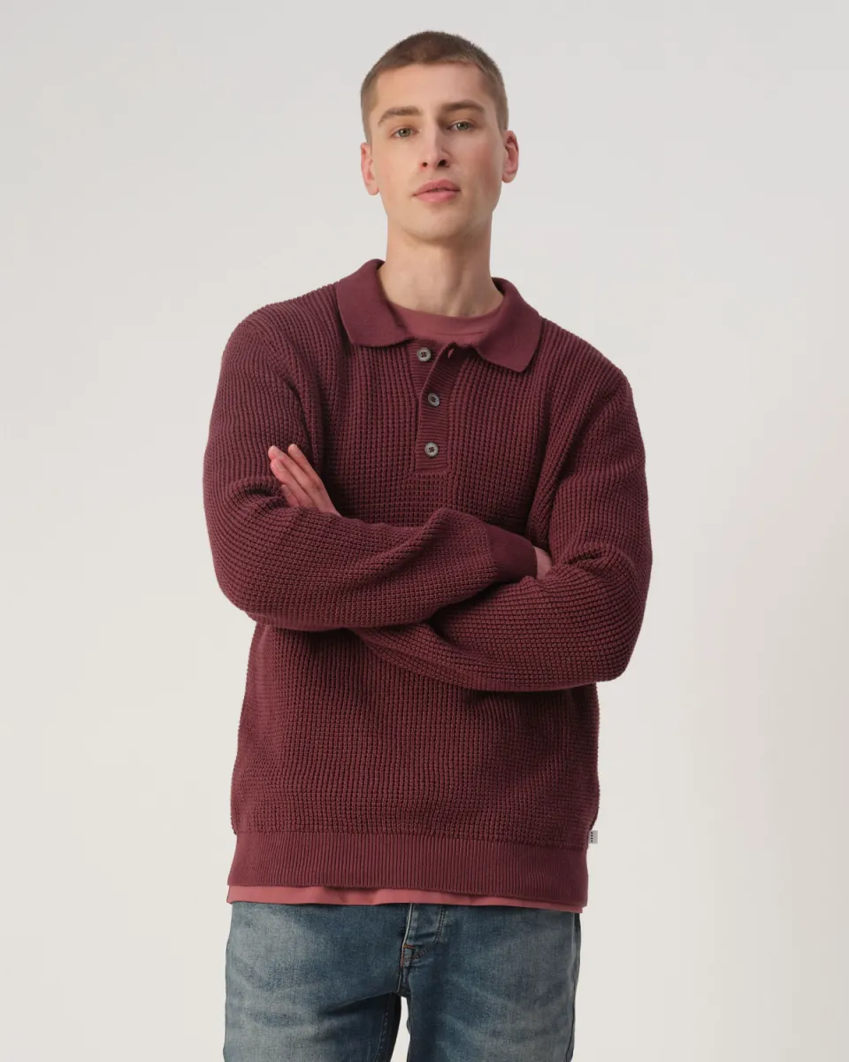 JC RAGS-Efe-107936-6821 Wild ginger dark red-DONKER ROOD