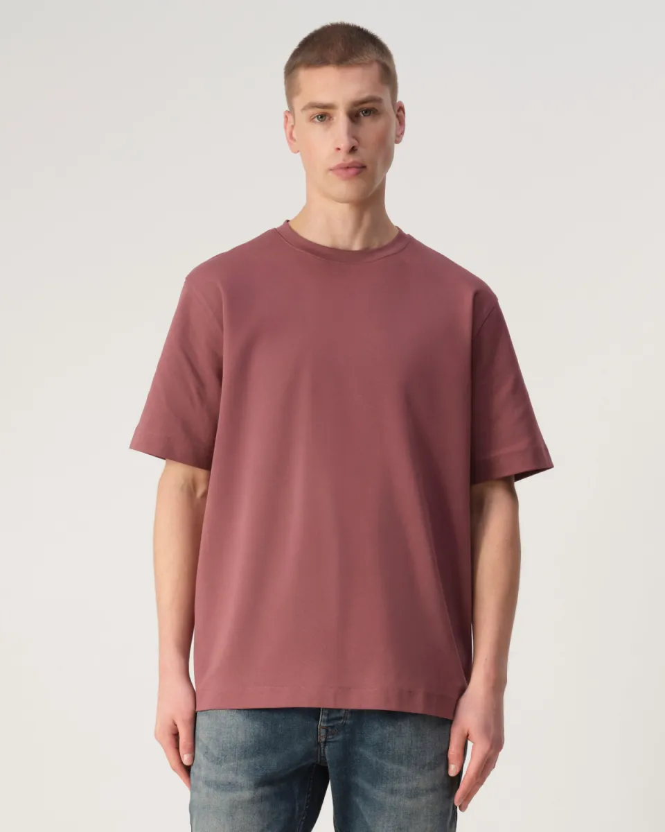 JC RAGS-Ruben-107977-6821 Wild ginger dark red-DONKER ROOD