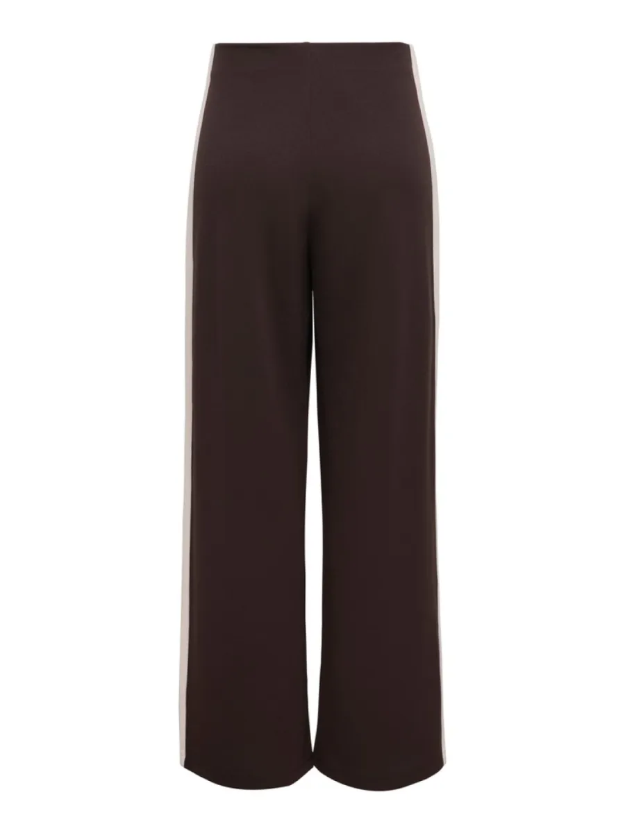 JDY-JDYGEGGO LIFE WIDE PANEL PANT JRS-15357399-Chocolate Torte Chateau Gray-CHOCOLADE