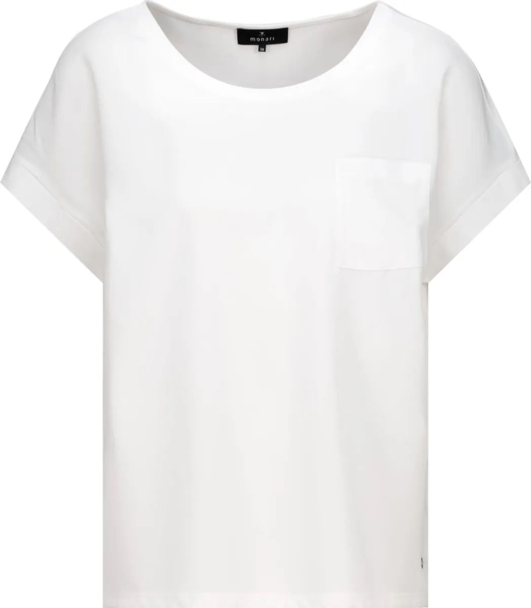 monari-basic-blouse-shirt-410935-102-off-white-off-white-5 Monari-Basic blouse shirt-410935-102 Off-white-OFF WHITE