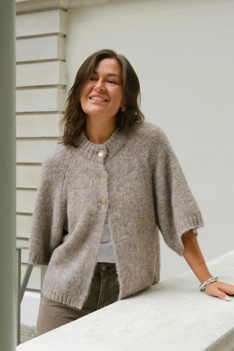 neo-noir-benuta-fluffy-knit-cardigan-165816-976-beige-melange-beige-1 Neo Noir-Benuta Fluffy Knit Cardigan-165816-976 Beige Melange-BEIGE