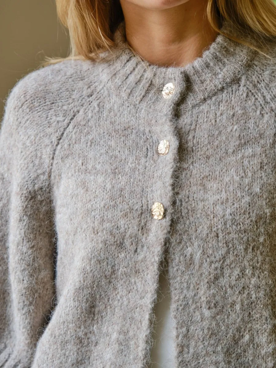 neo-noir-benuta-fluffy-knit-cardigan-165816-976-beige-melange-beige-2 Neo Noir-Benuta Fluffy Knit Cardigan-165816-976 Beige Melange-BEIGE