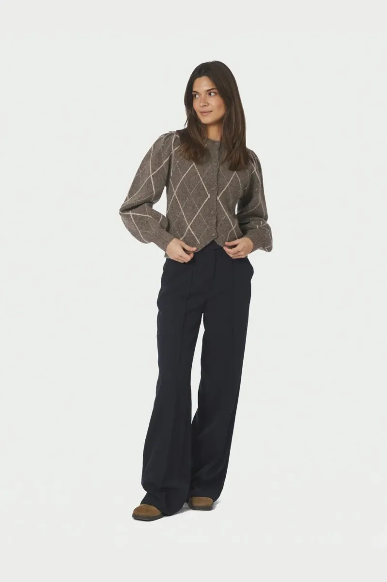 neo-noir-koteas-check-knit-cardigan-168893-214-taupe-taupe-4 Neo Noir-Koteas Check Knit Cardigan-168893-214 Taupe-TAUPE
