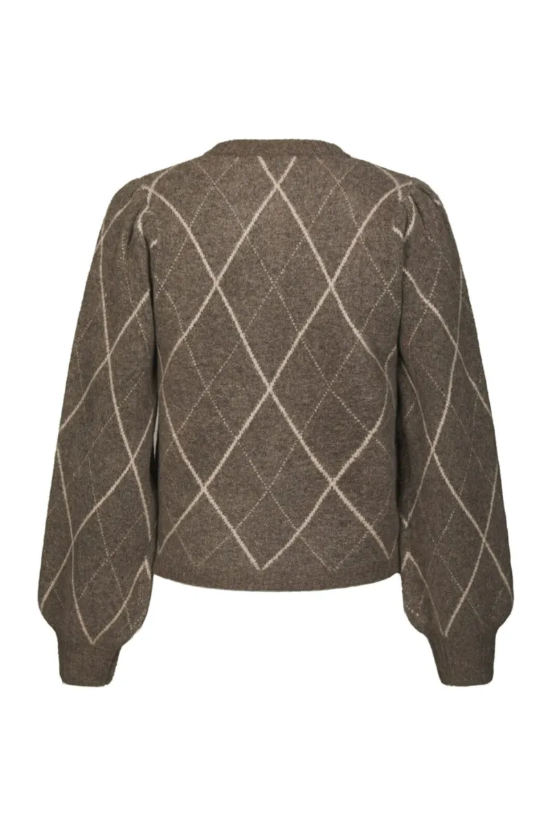 neo-noir-koteas-check-knit-cardigan-168893-214-taupe-taupe-5 Neo Noir-Koteas Check Knit Cardigan-168893-214 Taupe-TAUPE
