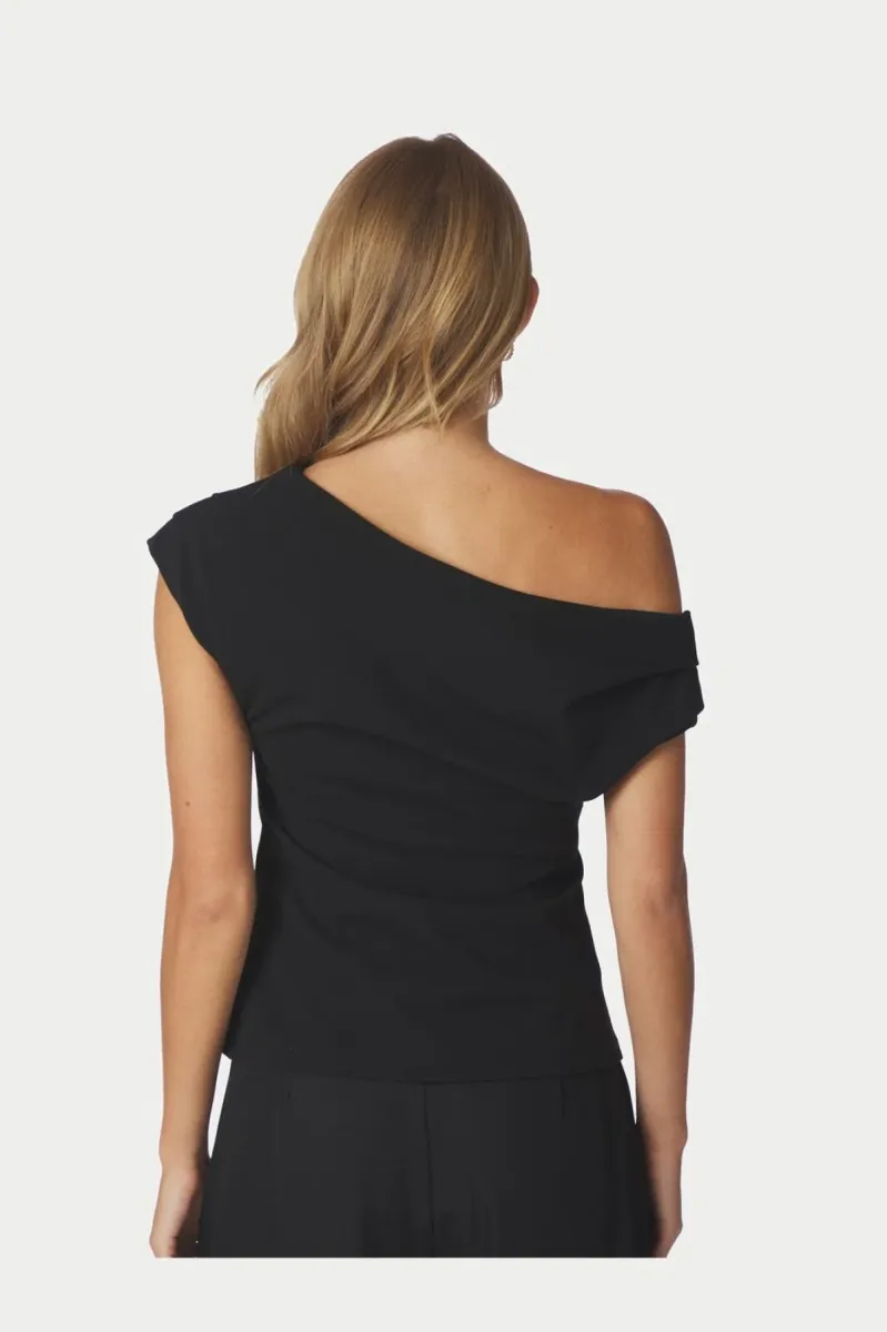 neo-noir-mabelle-drapy-top-168038-100-black-zwart-4 Neo Noir-Mabelle Drapy Top-168038-100 Black-ZWART
