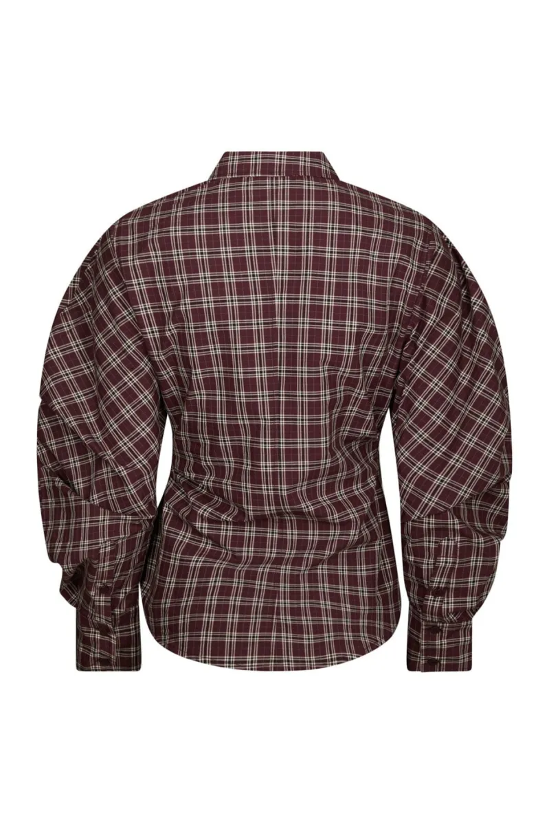 neo-noir-neoella-medium-check-shirt-168469-182-plum-paars-8 Neo Noir-Neoella Medium Check Shirt-168469-182 Plum-PAARS