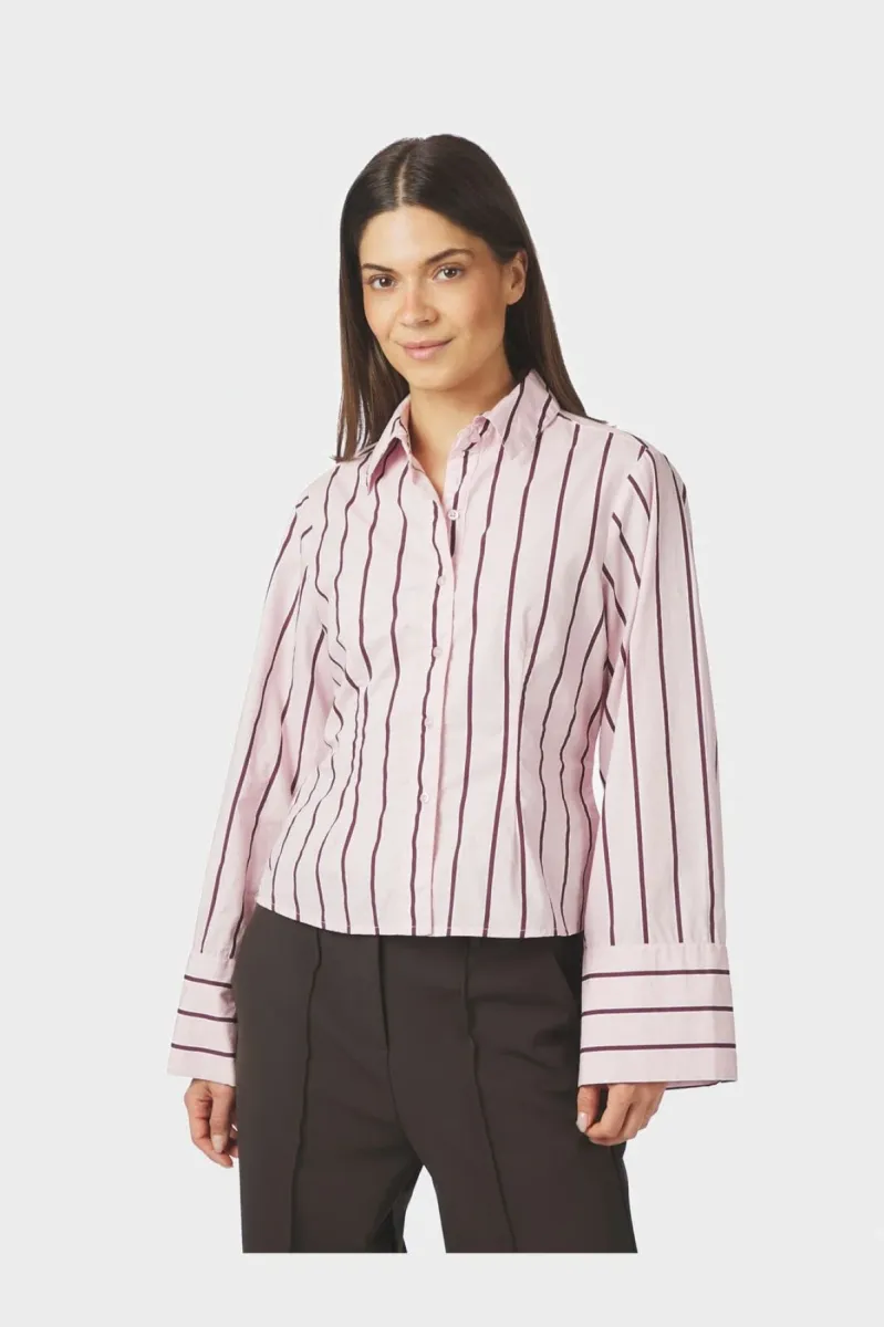 neo-noir-rosa-wide-stripe-shirt-169704-754-light-pink-licht-rose-1 Neo Noir-Rosa Wide Stripe Shirt-169704-754 Light Pink-LICHT ROSE