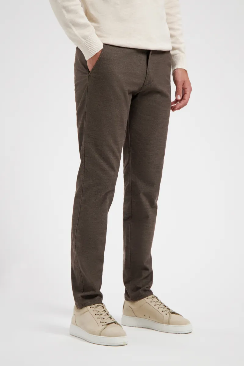 North84-Elegance chino-84152113-217 Brown-BRUIN
