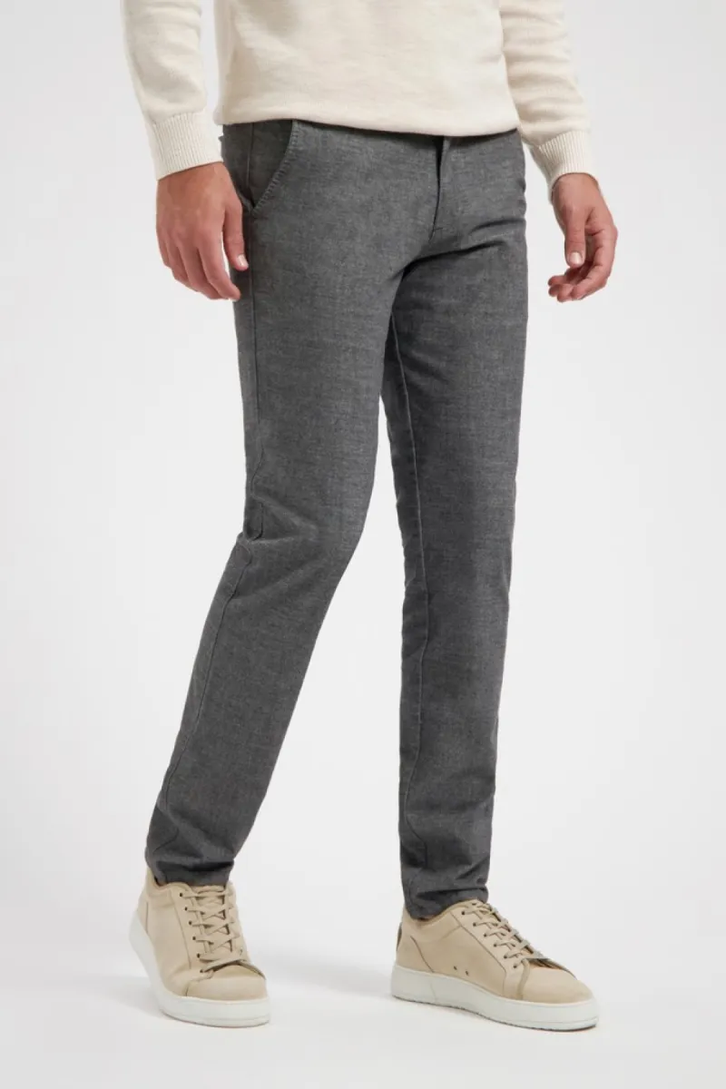 North84-Travel wool look-84152007-031 Medium grey wool look-GRIJS