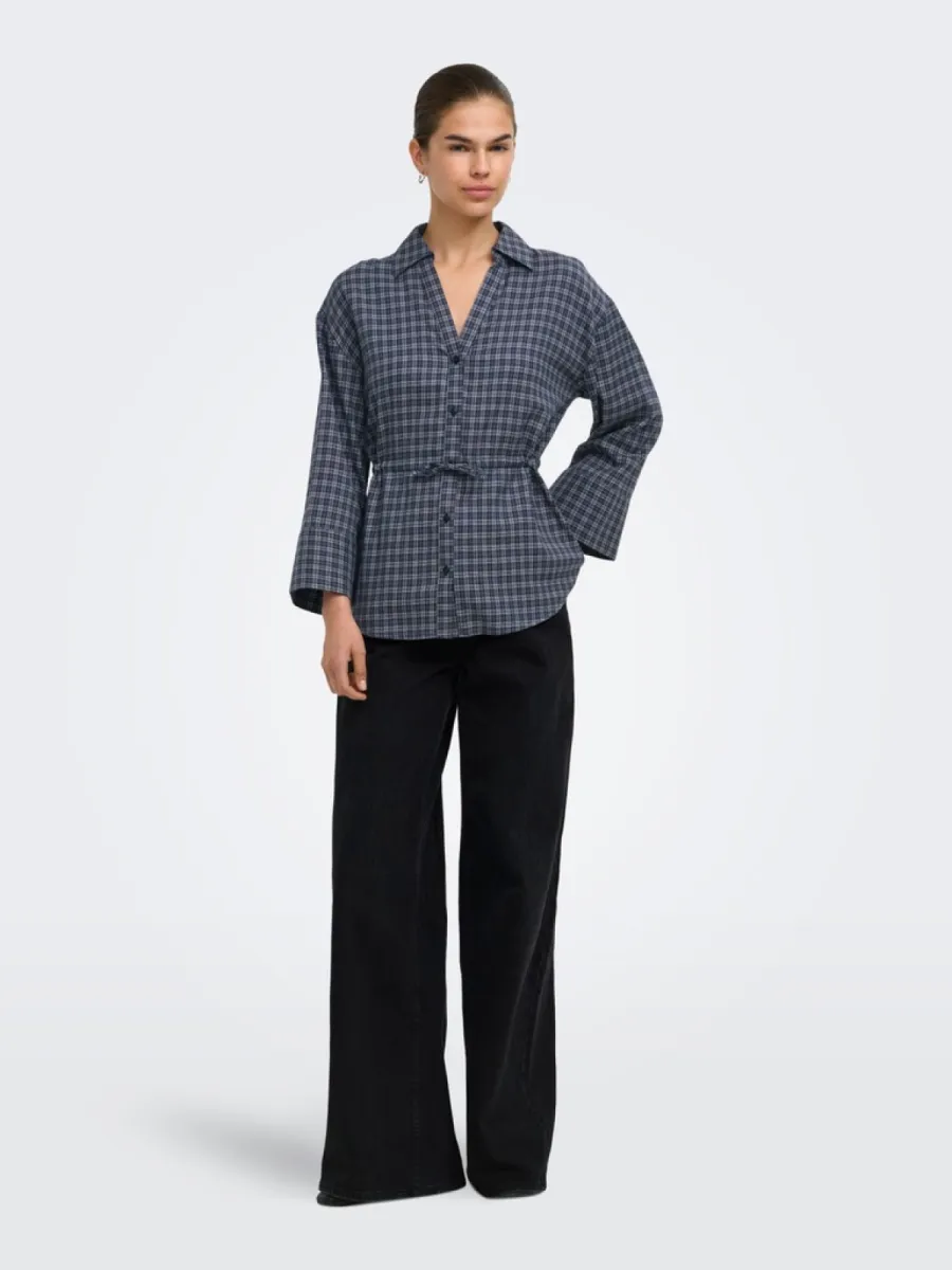 only-jdyrikka-7-8-tunnel-shirt-wvn-15379650-night-sky-navy-3 ONLY-JDYRIKKA 7/8 TUNNEL SHIRT WVN-15379650-Night Sky-NAVY