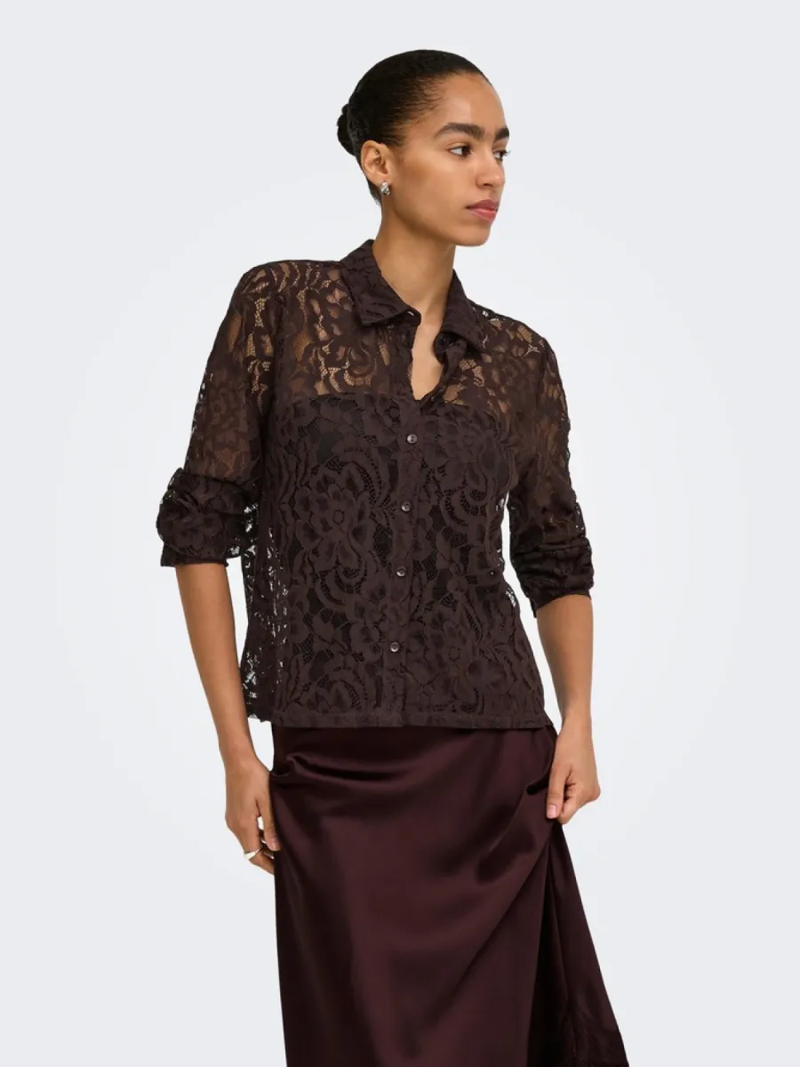 only-onlbirun-l-s-lace-shirt-wvn-15380416-black-toffee-chocolade-4 ONLY-ONLBIRUN L/S LACE SHIRT WVN-15380416-Black Toffee-CHOCOLADE