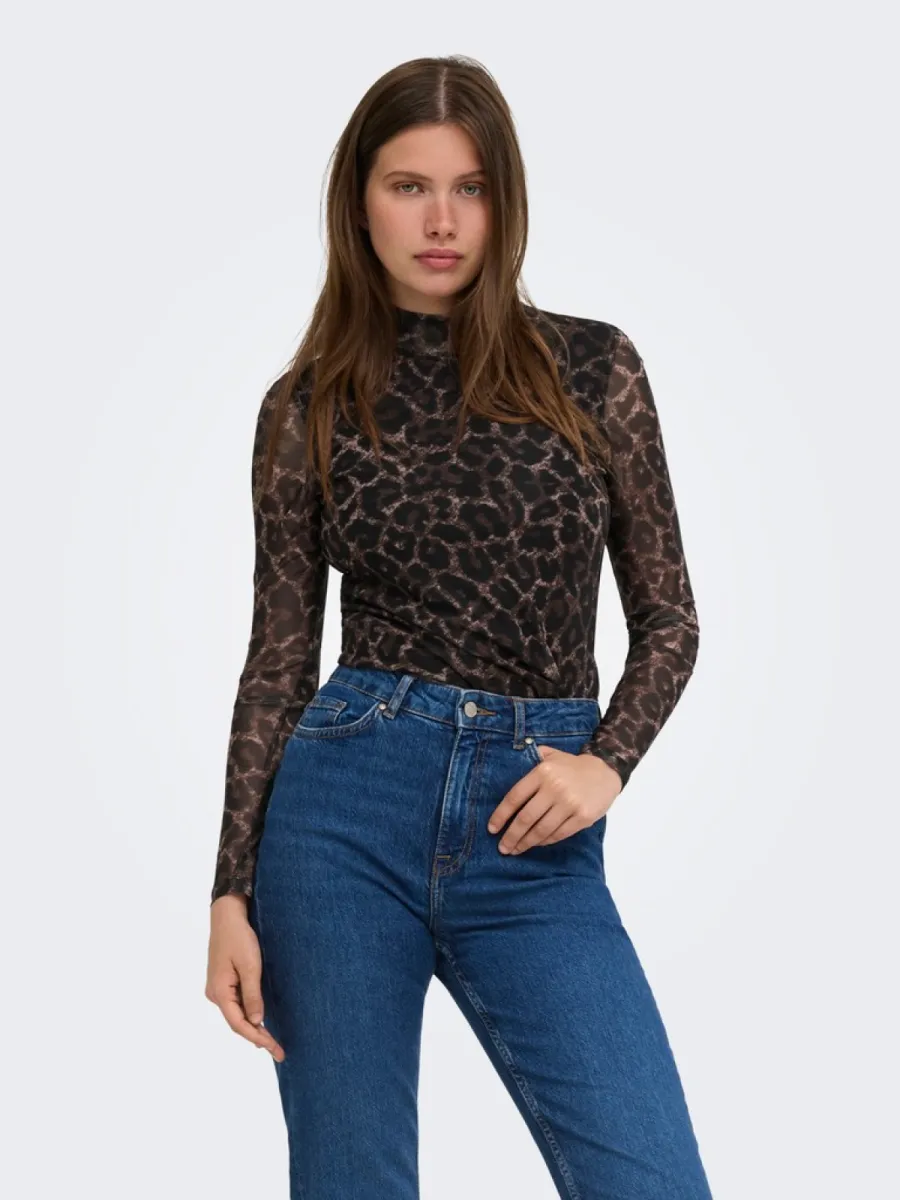 only-onlerica-mesh-l-s-top-jrs-noos-15141298-raw-umber-black-leo-vibe-bruin-1 ONLY-ONLERICA MESH L/S TOP JRS NOOS-15141298-Raw Umber Black Leo Vibe-BRUIN