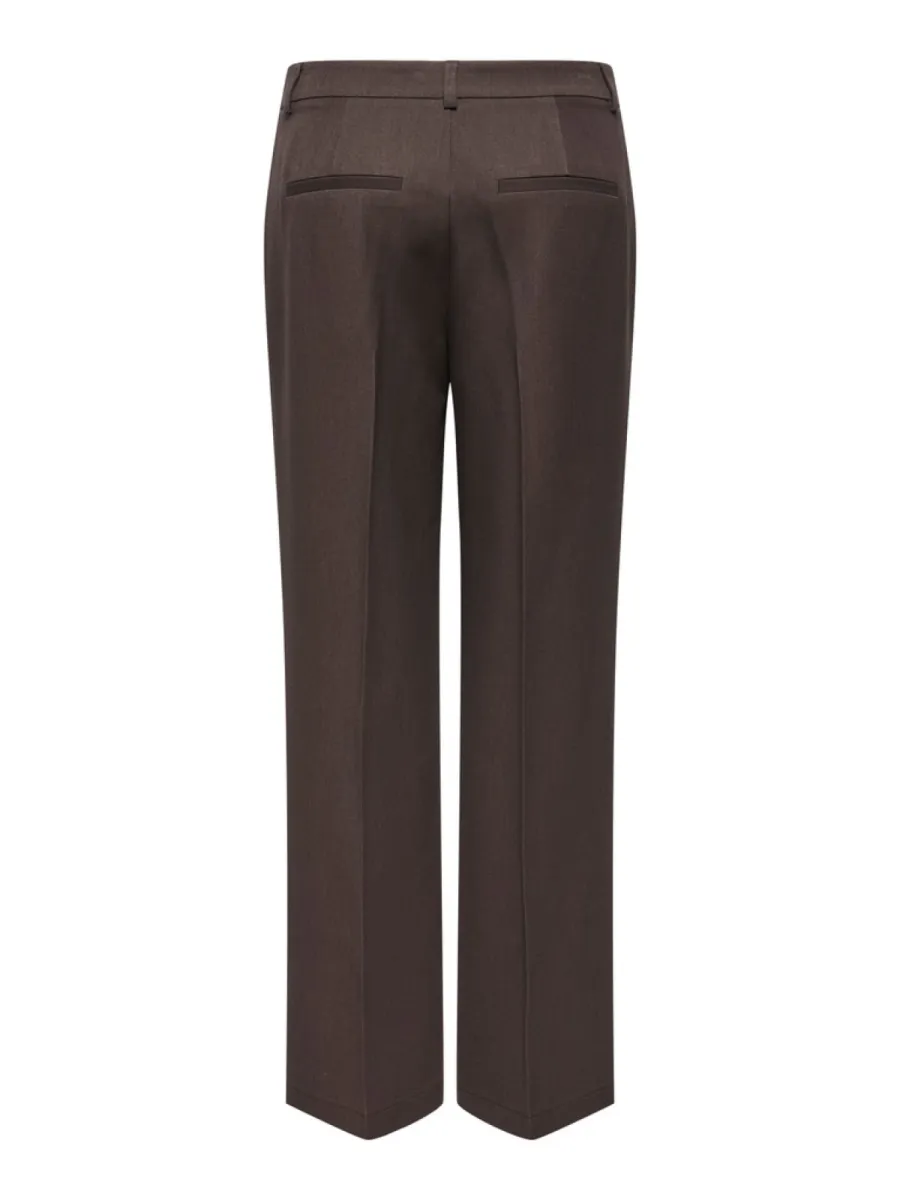 ONLY-ONLHATTIE-LANA HW W MEL PANT TLR NO-15318089-Chocolate Torte-CHOCOLADE