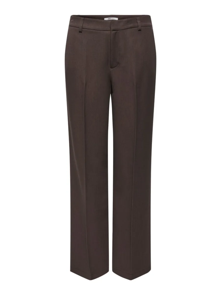 ONLY-ONLHATTIE-LANA HW W MEL PANT TLR NO-15318089-Chocolate Torte-CHOCOLADE