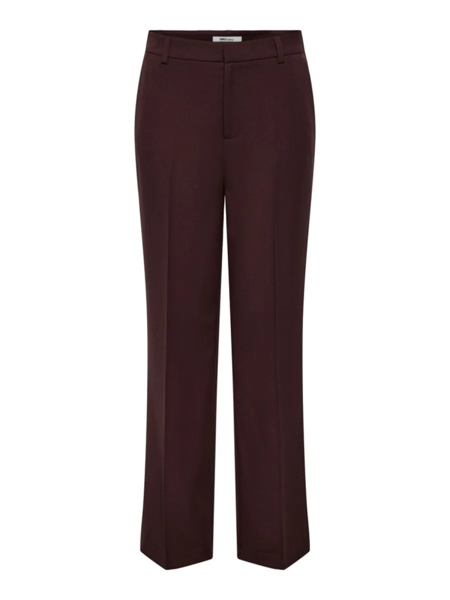 ONLY-ONLHATTIE-LANA HW W MEL PANT TLR NO-15318089-Fudge-PAARS