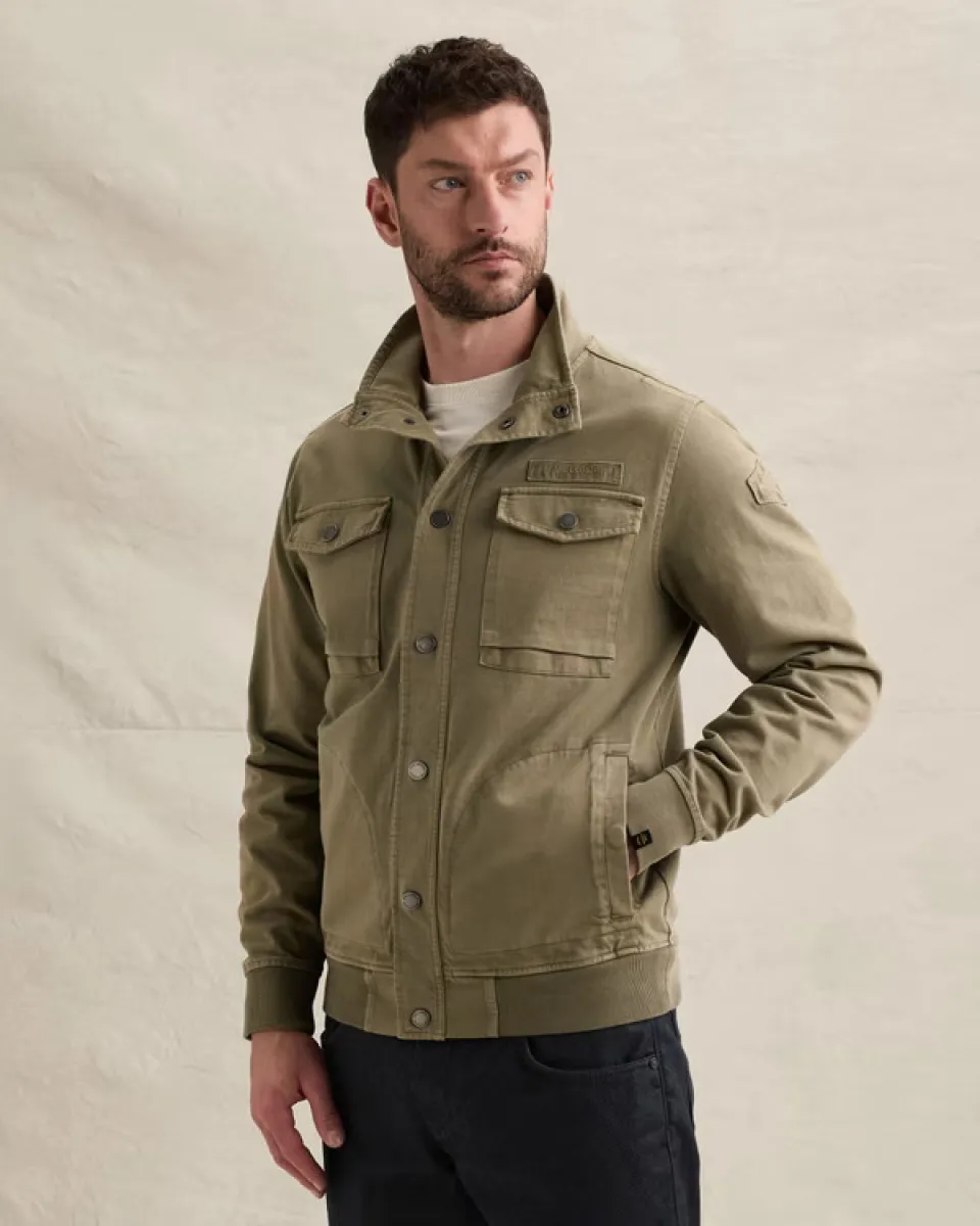 PME LEGEND-Button jacket open end jersey gd-PSW2608479-6485 Overland Trek-BRUIN