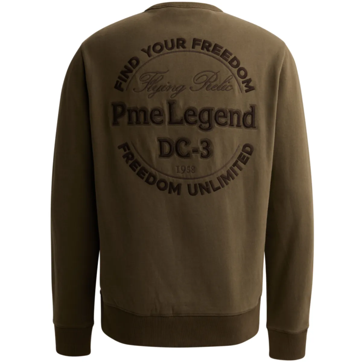 pme-legend-crewneck-big-embro-psw2608441-6447-bruin-1 PME LEGEND-Crewneck big embro-PSW2608441-6447-BRUIN