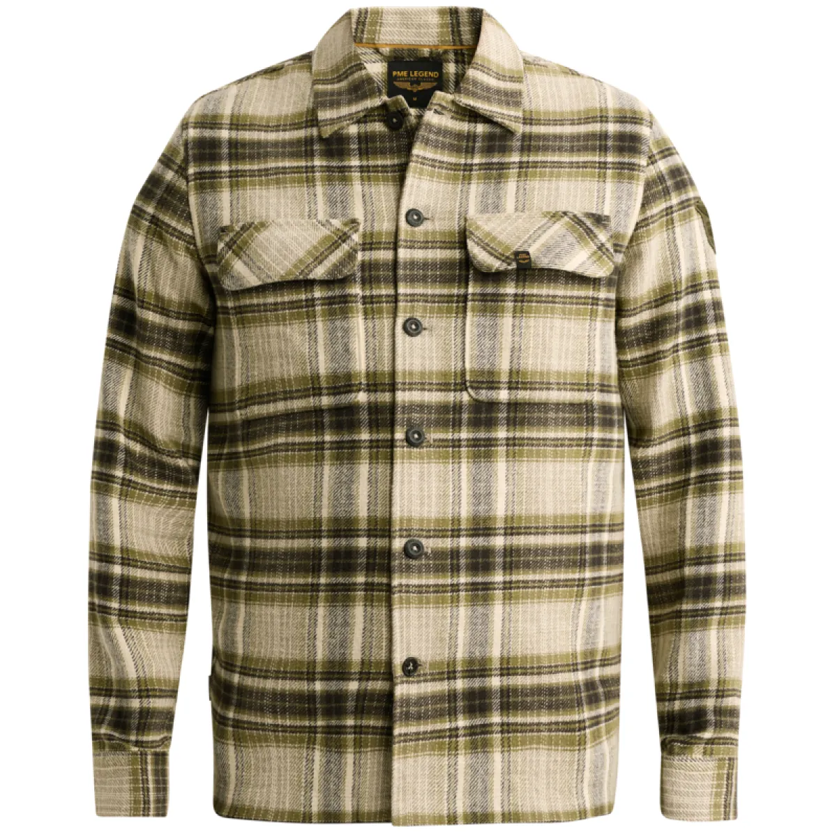 pme-legend-long-sleeve-shirt-brushed-yd-soft-psi2608230-6380-loden-green-groen-2 PME LEGEND-Long sleeve shirt Brushed YD soft-PSI2608230-6380 Loden Green-GROEN
