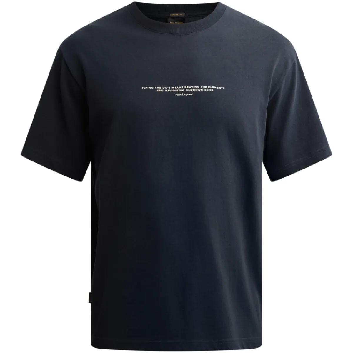 PME LEGEND-Short sleeve r-neck heavy oe digit-PTSS2608572-5281 Salute-BLUE