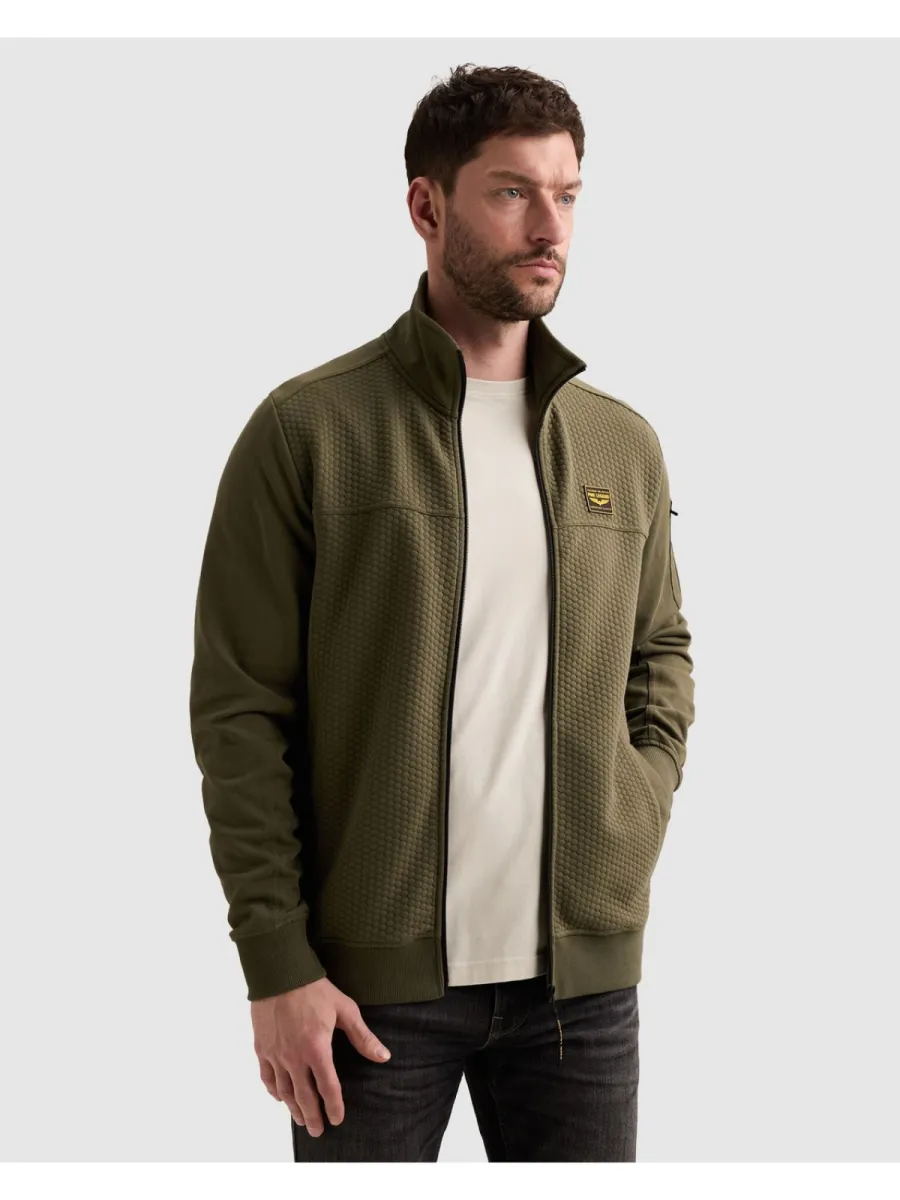 pme-legend-zip-jacket-jacquard-interlock-fren-psw2608436-6447-kalamata-bruin-1 PME LEGEND-Zip jacket jacquard interlock fren-PSW2608436-6447 Kalamata-BRUIN