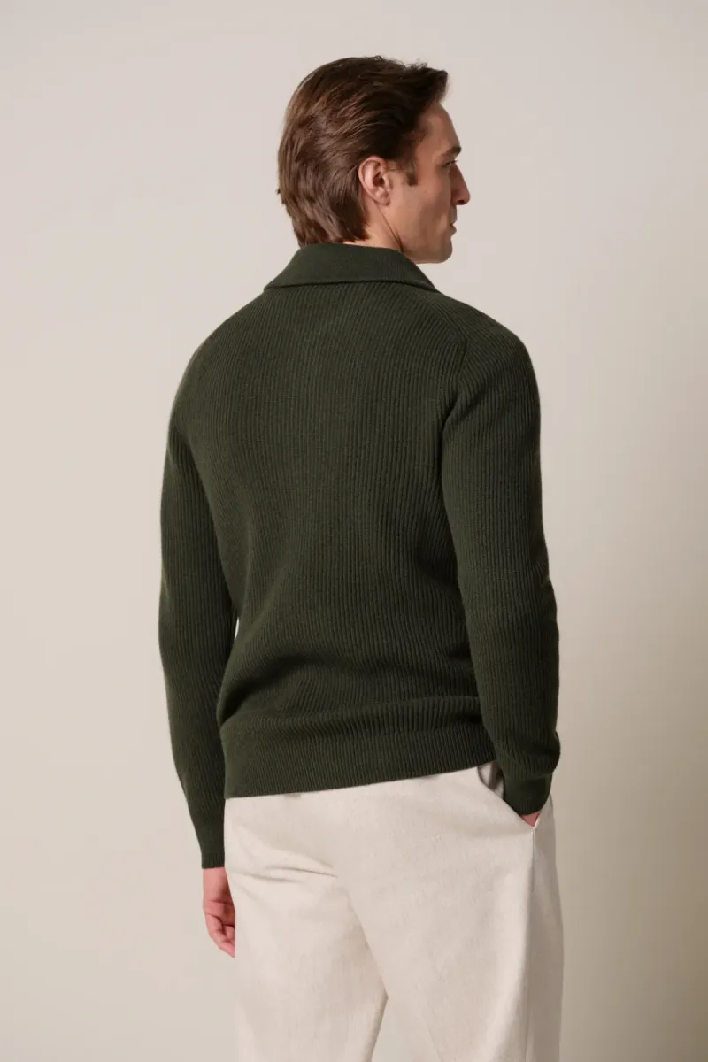 profuomo-heavy-wollen-half-zip-ppxj30058e-z3-dark-green-donker-groen-4 Profuomo-Heavy wollen half zip-PPXJ30058E-Z3 Dark green-DONKER GROEN