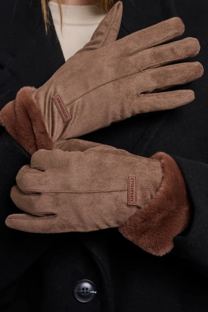 rino-pelle-gloves-with-faux-fur-danzo-7002611-10877-brown-russet-roest-2 RINO & PELLE-Gloves With Faux Fur-Danzo 7002611-10877 Brown Russet-ROEST