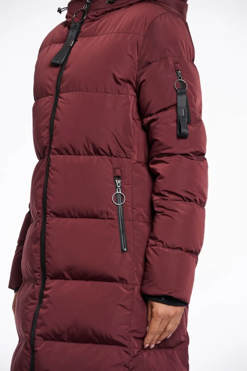 rino-pelle-long-padded-hooded-coat-jade7002612-10873-chocolate-bean-chocolade-1 RINO & PELLE-Long Padded Hooded Coat-Jade.7002612-10873 Chocolate Bean-CHOCOLADE