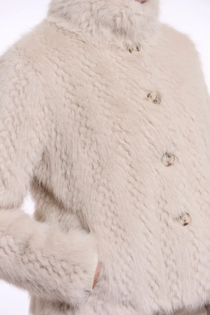 rino-pelle-single-breasted-faux-fur-jacket-vie7022611-10989-birch-dessin-creme-2 RINO & PELLE-Single Breasted Faux Fur Jacket-Vie.7022611-10989 Birch Dessin-CREME