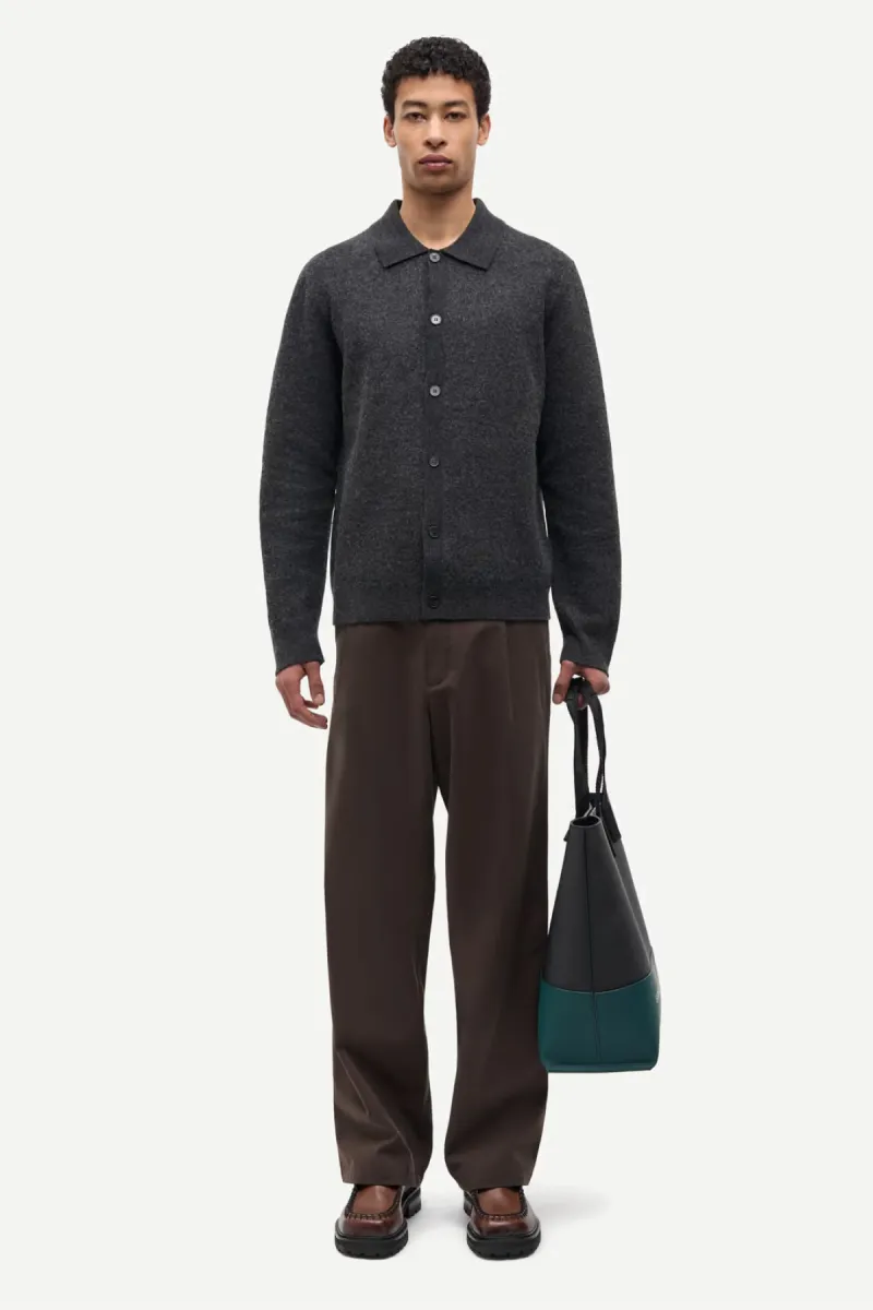samsoe-samsoe-sarichard-cardigan-15561-m25300038-clr002860-dark-grey-mel-donker-grijs-grafiet-3 Samsoe Samsoe-Sarichard cardigan 15561-M25300038-CLR002860 Dark grey mel-DONKER GRIJS/GRAFIET