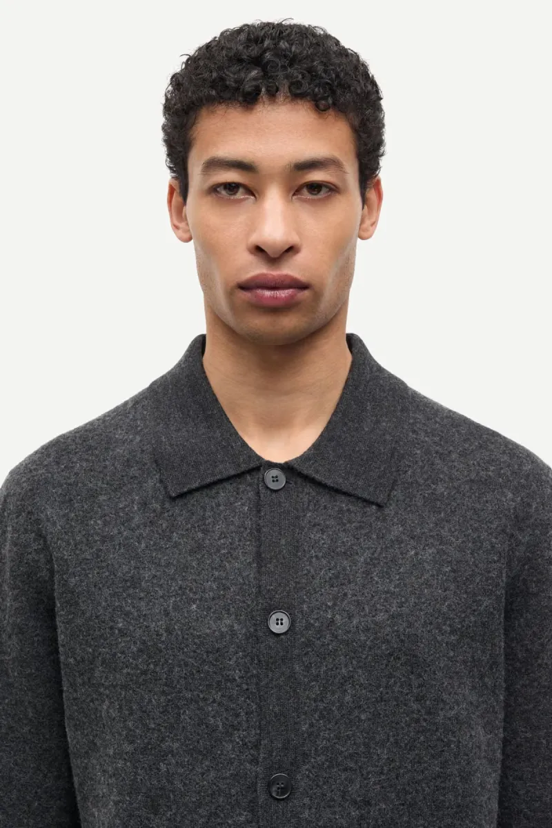 samsoe-samsoe-sarichard-cardigan-15561-m25300038-clr002860-dark-grey-mel-donker-grijs-grafiet-4 Samsoe Samsoe-Sarichard cardigan 15561-M25300038-CLR002860 Dark grey mel-DONKER GRIJS/GRAFIET