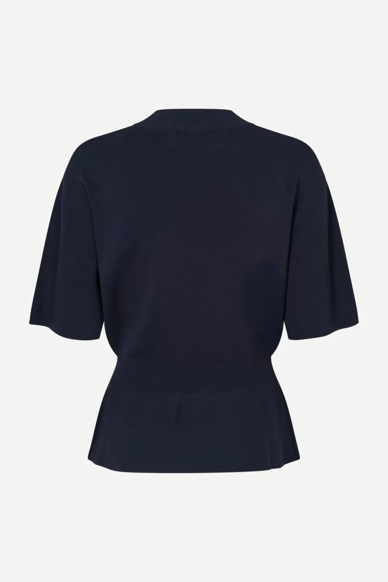 Samsoe Samsoe-Satatiana Blouse 15830-F26300072-194011TCX Salute-NAVY