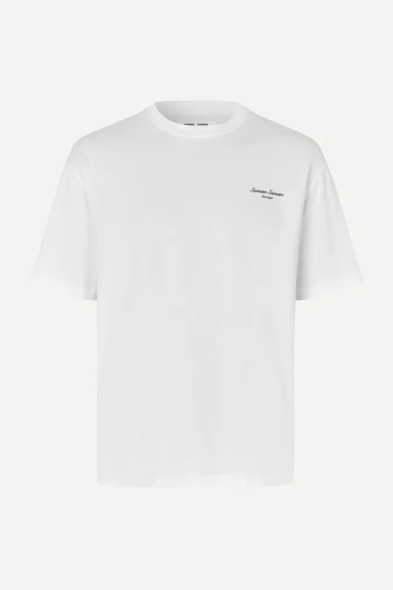Samsoe Samsoe-Sauni t-shirt 11725-U26200023-CLR002986 White building-WIT