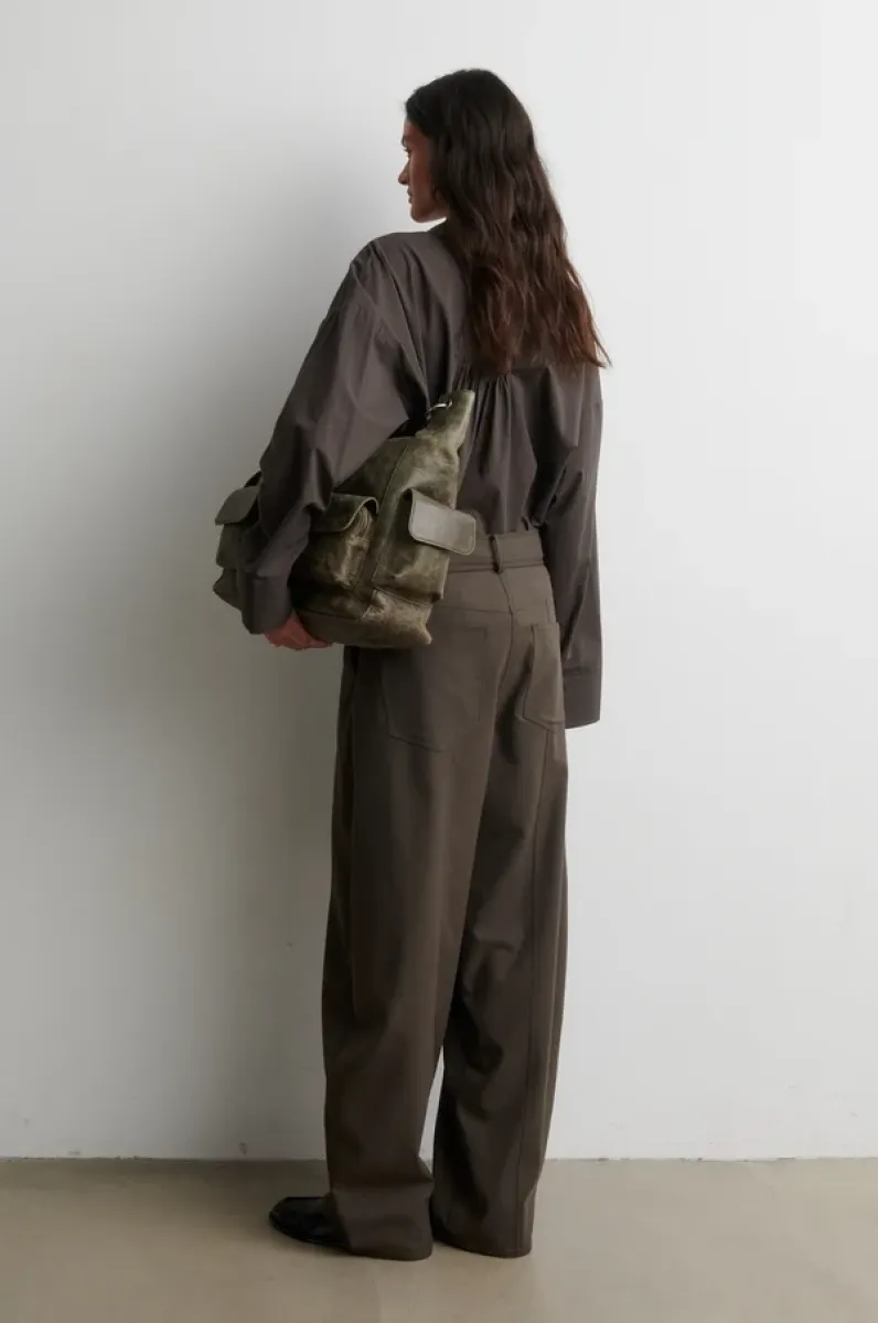 second-female-60975-lanna-shirt-8004-black-olive-bruin-3 Second Female-60975-Lanna Shirt-8004 Black Olive-BRUIN